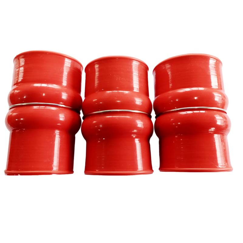 High Temperature Double Hump Coupler Bellow Hot Side Radiator Silicone Hose Size Customized