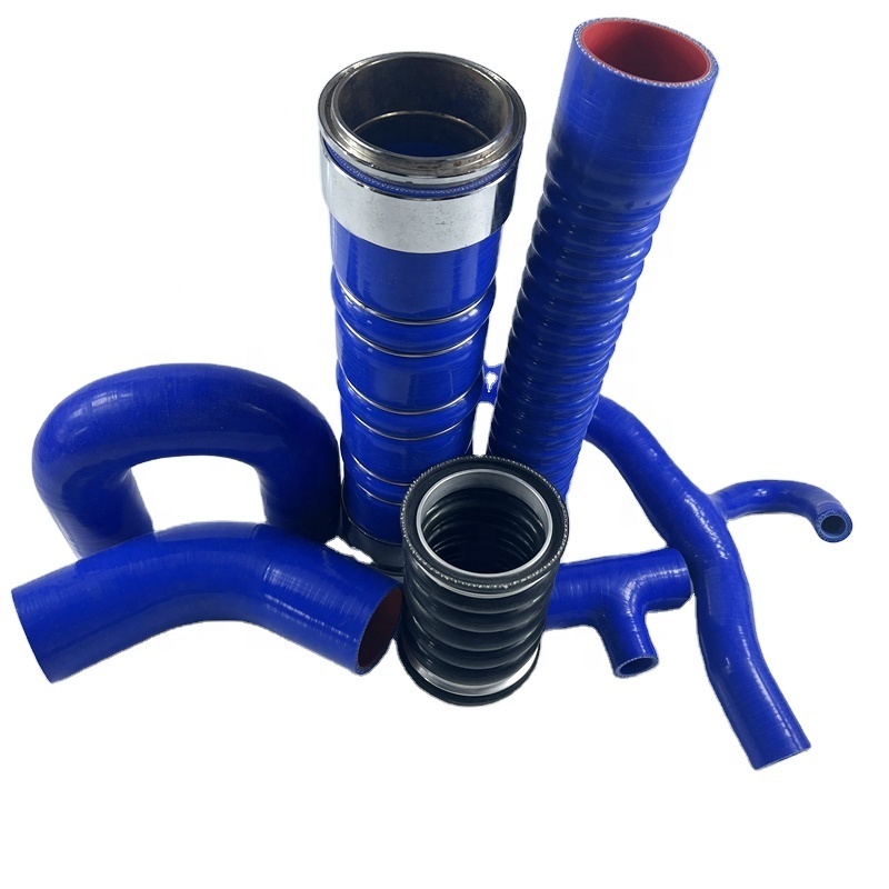 High Temperature Double Hump Coupler Bellow Hot Side Radiator Silicone Hose Size Customized