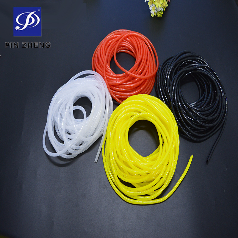 ISO approve factory wholesale soft spiral cable wrap bundle cable wire hose