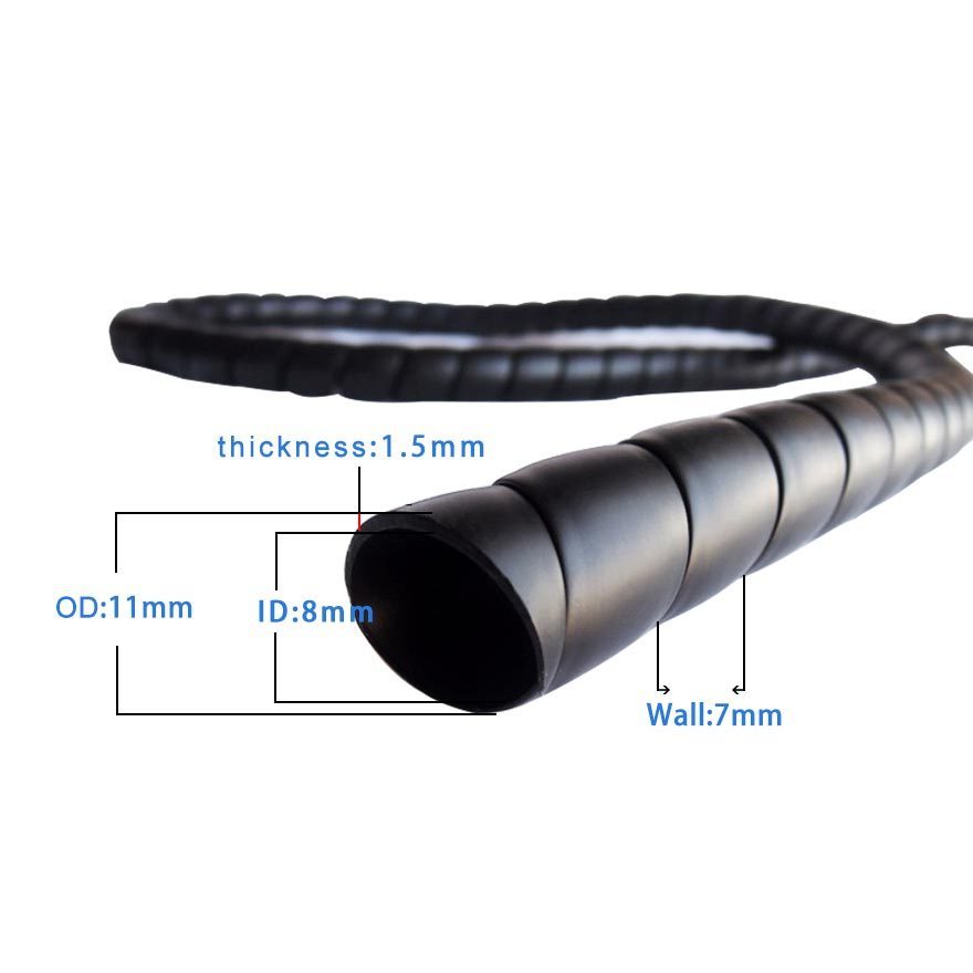 Durable Hydraulic Hose Protector Hose Sleeve Hose Plastic Wire Winding