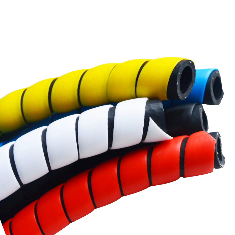 28mm flexible customized air conditioning pipe hard plastic spiral hose guard