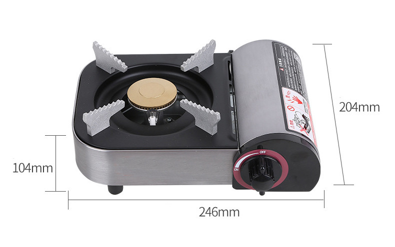 Mini Size outdoor camping stove aluminum alloy butane gas stove small gas burner