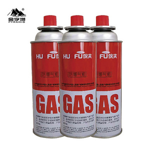 Manufacturer 0.35mm top cover and 0.32mm  bottom cover empty Aerosol Tinplate butane gas can with valve and cap