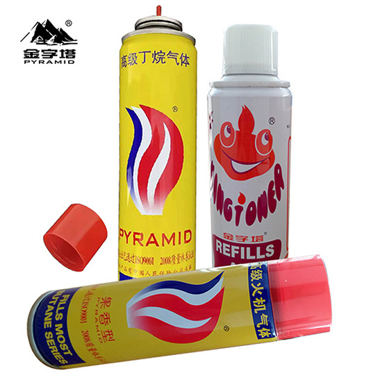 170ml 50g gas aerosol refill gas cylinder  portable purified butane gas for lighter