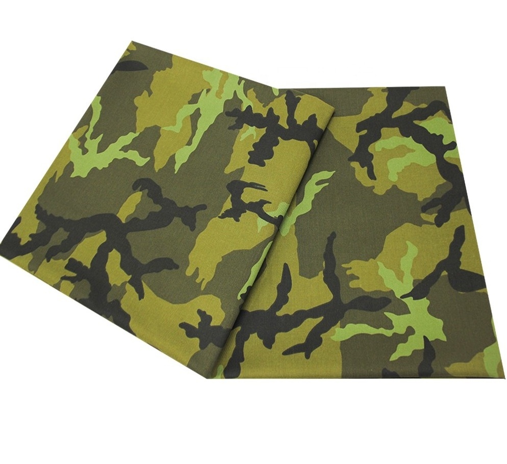 80% polyester 20% cotton twill realtree camouflage fabric in stock