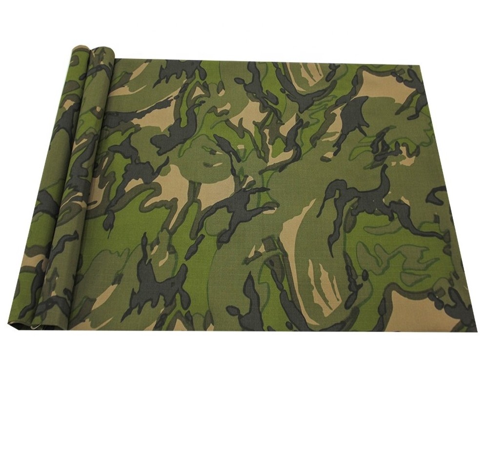 tc 65% polyester 35% cotton ripstop realtree camouflage fabric