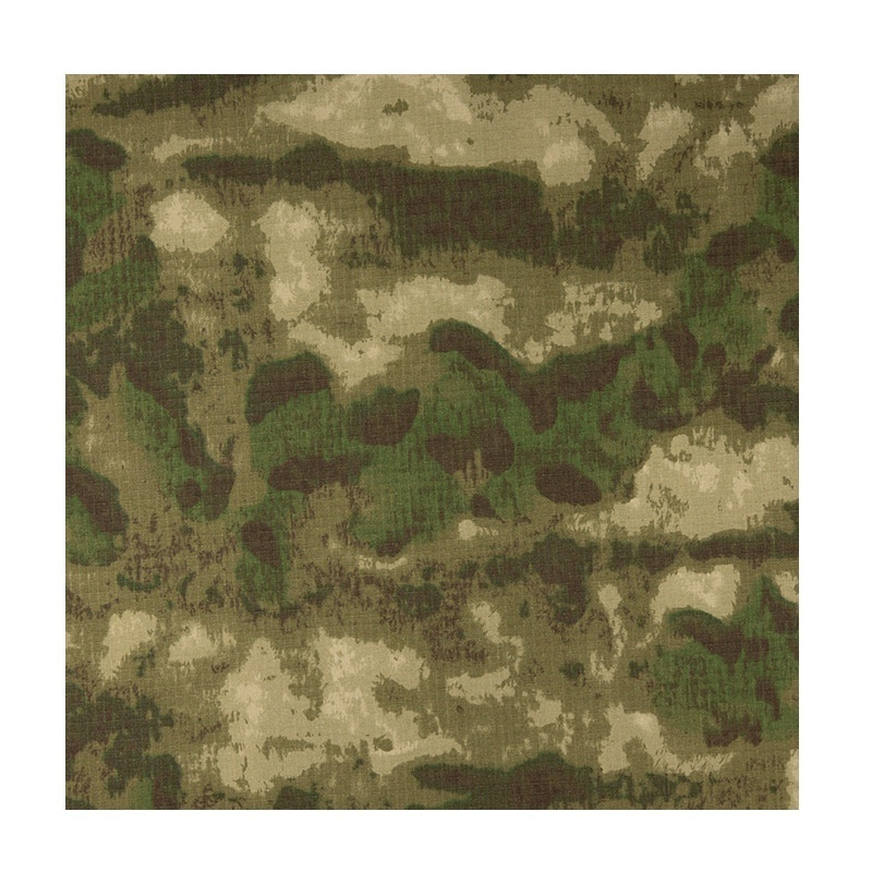 Fabric Factory Twill Style TC Polyester Cotton Water ABU Tiger Stripe Camouflage Fabric For Milispec Uniform