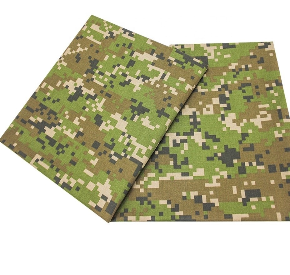 80% polyester 20% cotton twill realtree camouflage fabric in stock