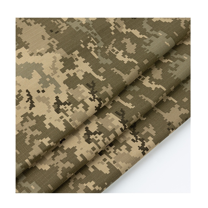 waterproof ballistic kordura multicam nylon cotton ripstop camouflage fabric texture