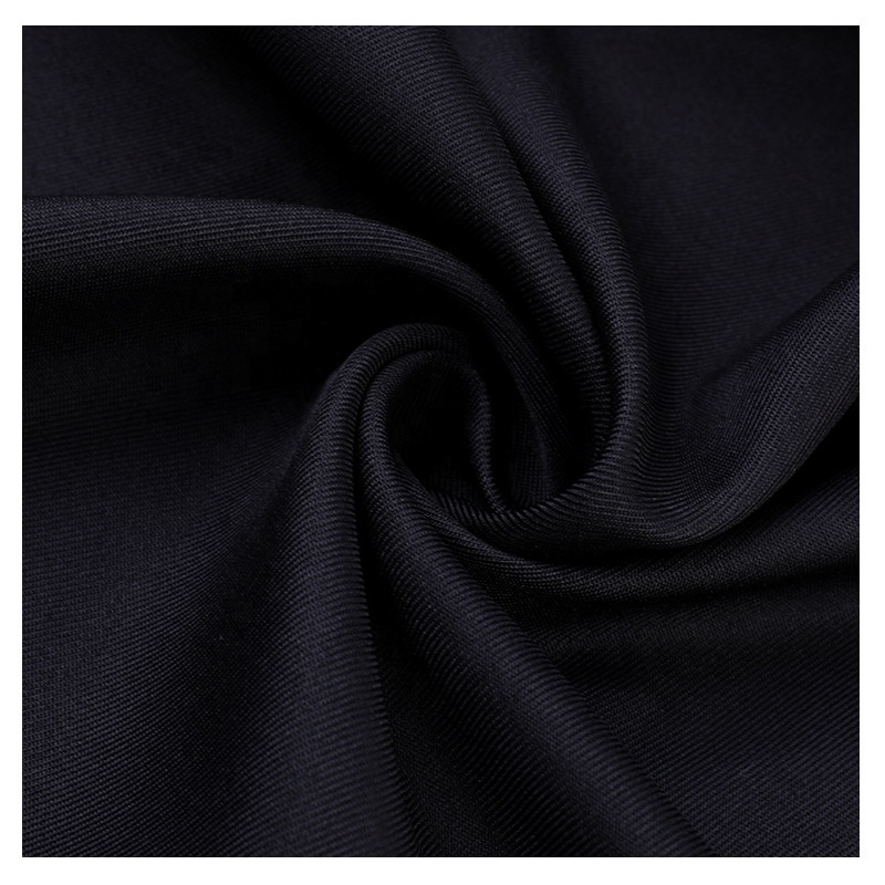 wholesale popular good quality stock lot 220gsm double spandex polyester cotton twill fabric