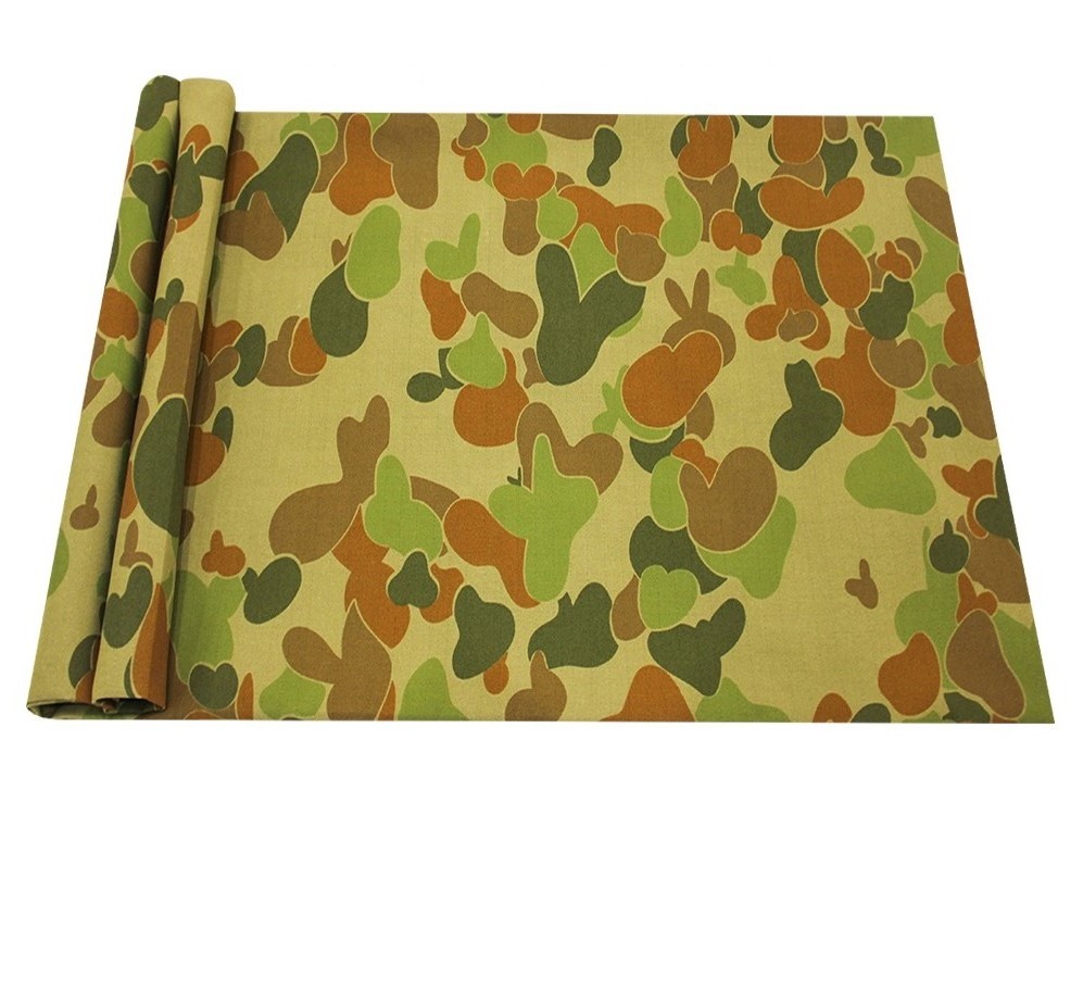 tc 65% polyester 35% cotton ripstop realtree camouflage fabric