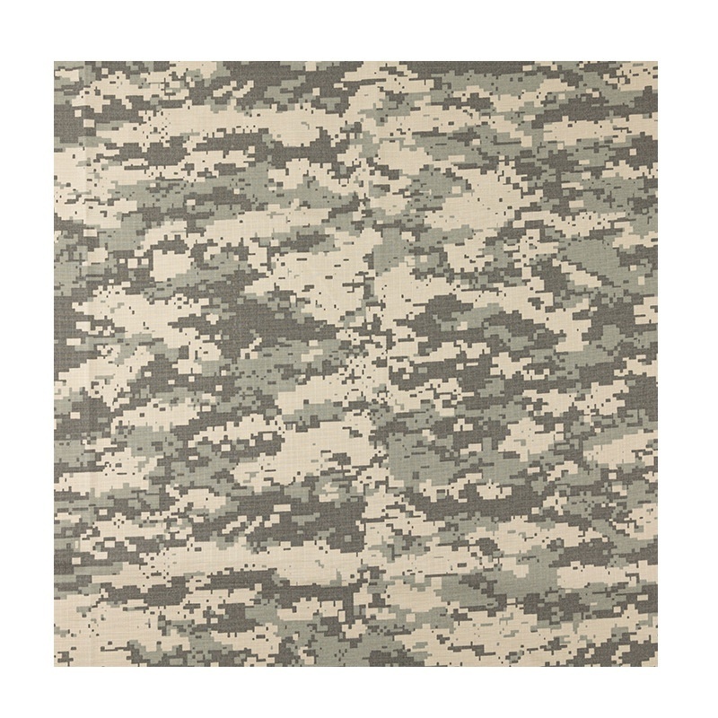 Fabric Factory Wholesale Twill Polyester Cotton Material Green Woodland Camouflage Fabric Outdoor Hunting Clothing