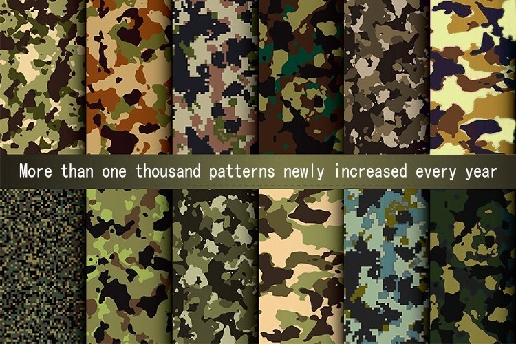 65% polyester 35% cotton twill woodland realtree camouflage fabric