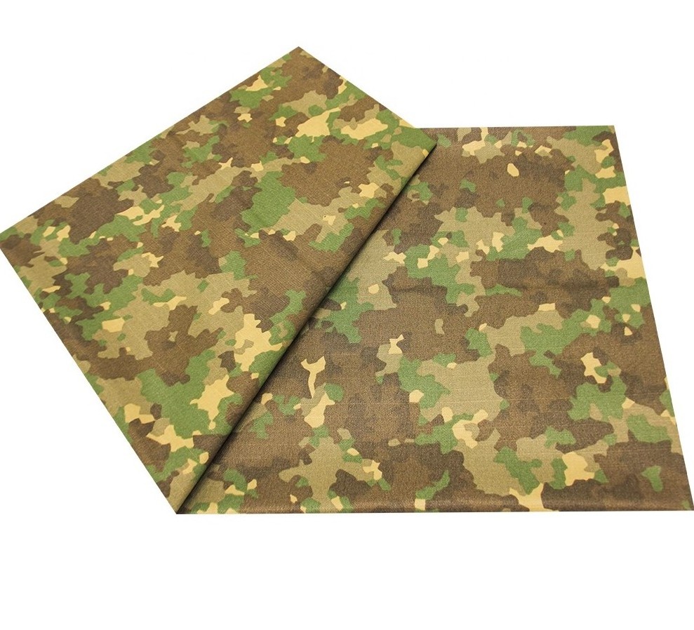 65% polyester 35% cotton twill woodland realtree camouflage fabric