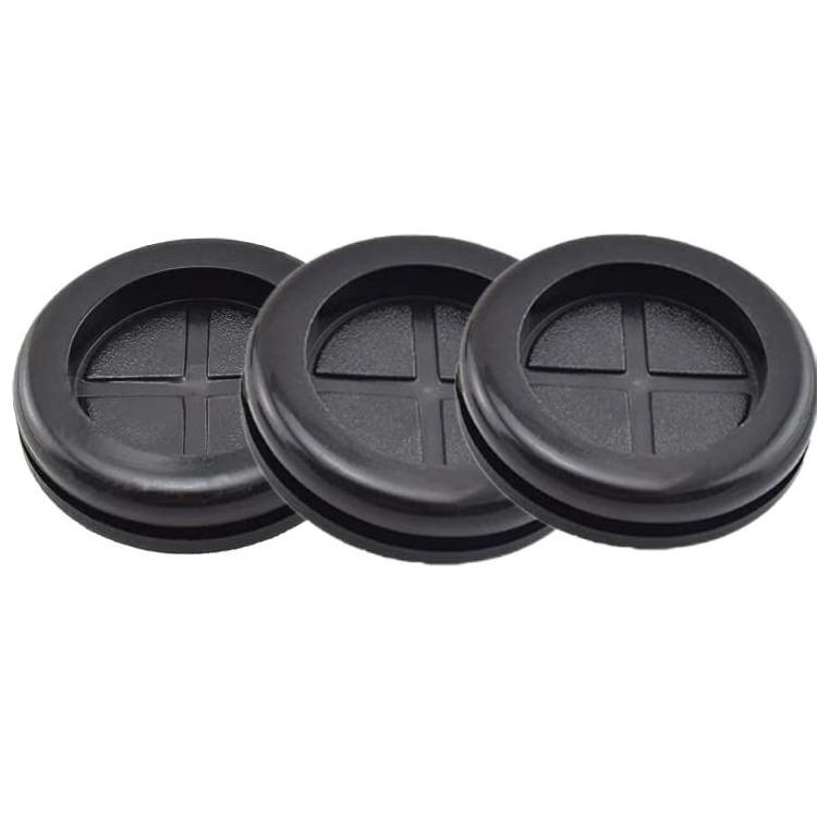 High Quality   black Square Oval Rubber Grommet For Cable