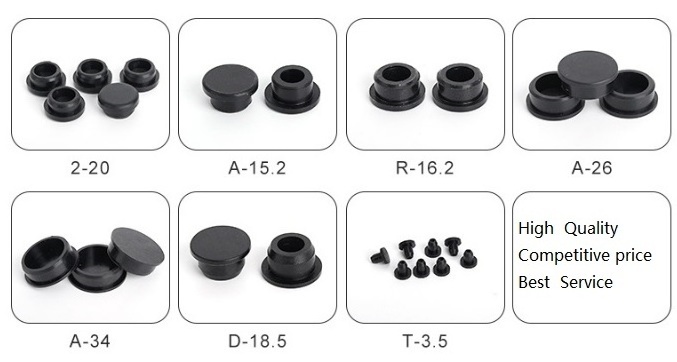 custom High temperature and waterproof  Rubber stopper