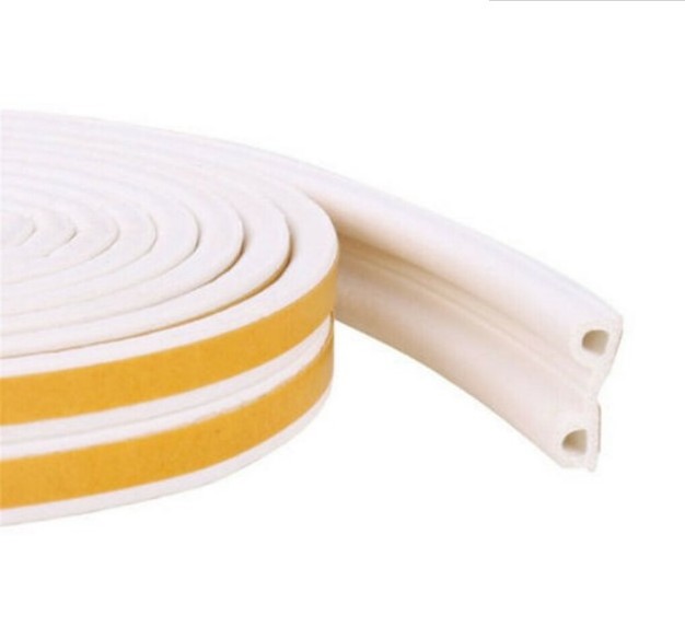 Door Seal Weather Stripping, Window Rubber Seal Strip Self Adhesive Foam Tape for Draft Stopper Gap Blocker and Wind blocker,16F