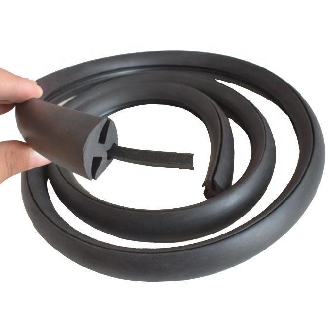 EPDM rubber seal strip Window seals  Front windshield glass rubber seal