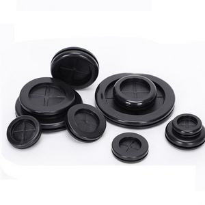 High Quality   black Square Oval Rubber Grommet For Cable