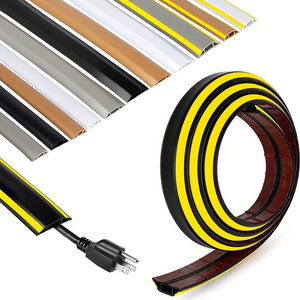 Floor Cable Cover Wire Protector Floor Cable Protector Rubber Duct Floor Cord Cover