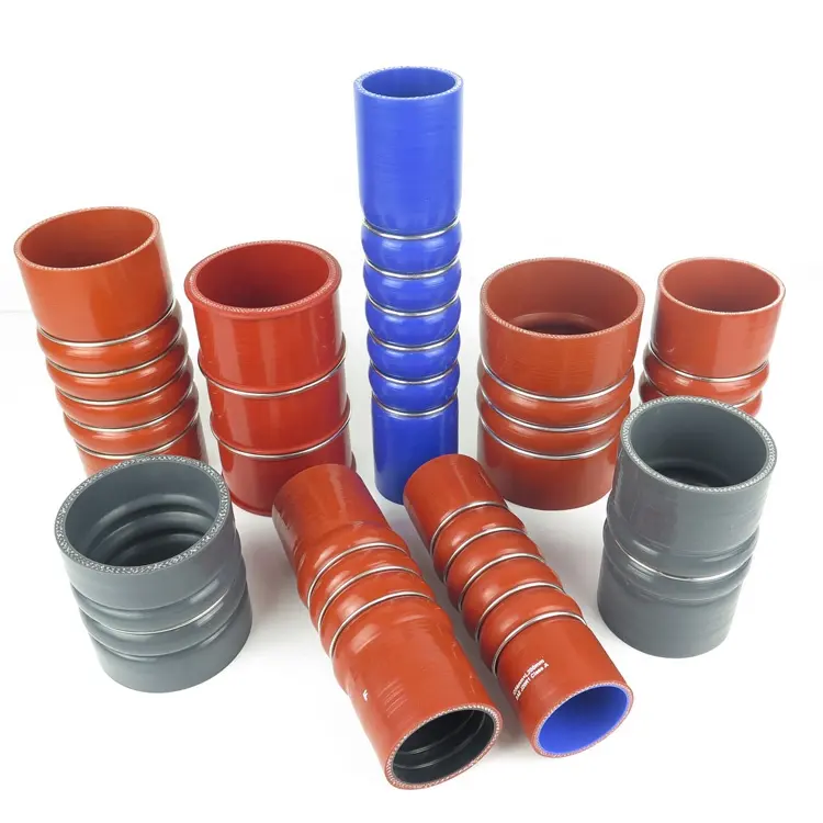 Heat Resistance Flexible Silicone Hose Hump Straight Elbow Tee or Bellows