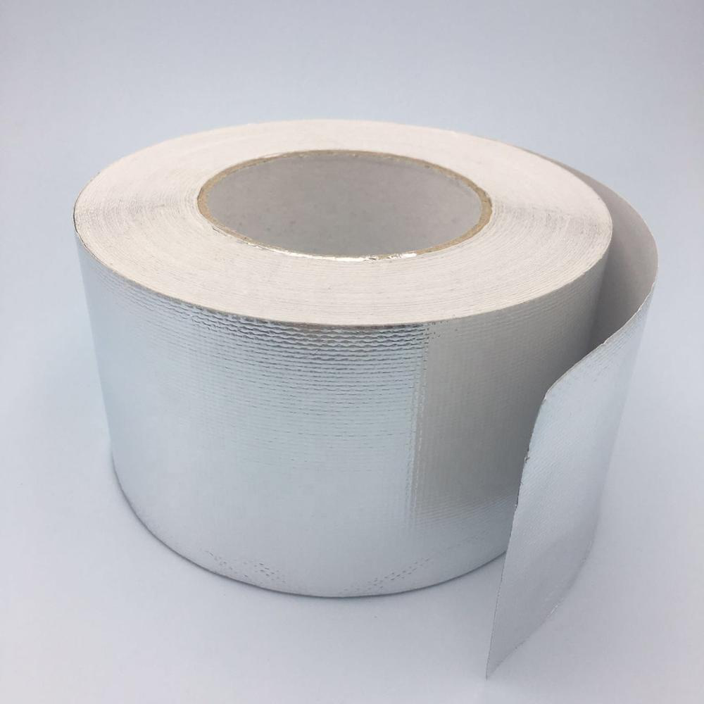 0.7mm thickness aluminium foil butyl rubber tape waterproof membrane for roof leaking