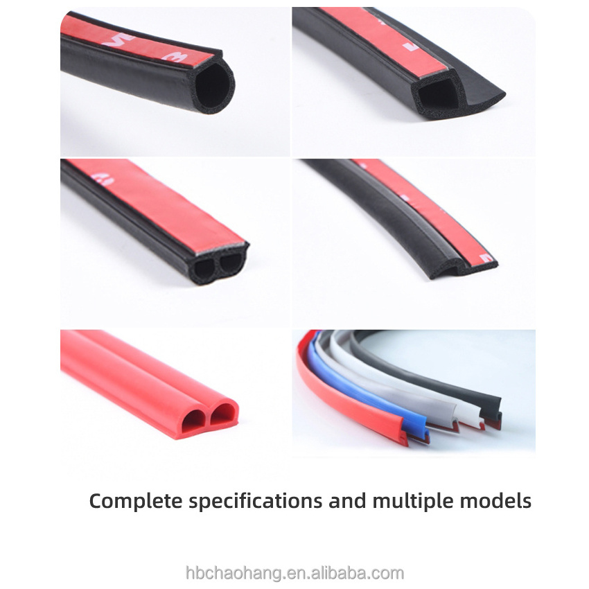 Waterproof Universal D B Z P Car Door Window Trunk Rubber Seal Strips Sunroof Sound poof Duct proof