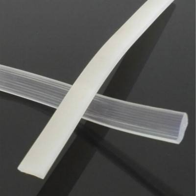 Clear Rubber Profile Silicone Strip For Light Boxes silicone strips 11*3mm flat silicone sealing strips for lightbox