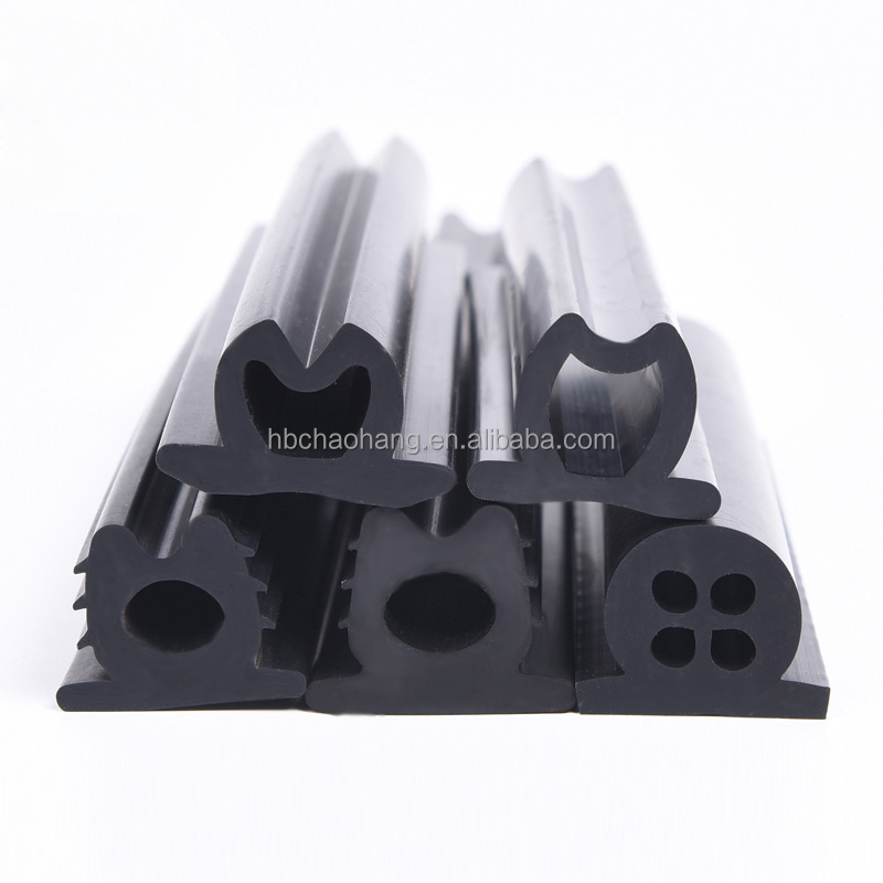 High quality China manufacturer dump truck gate seal rubber tailgate seal for garbage truck sweeper truck