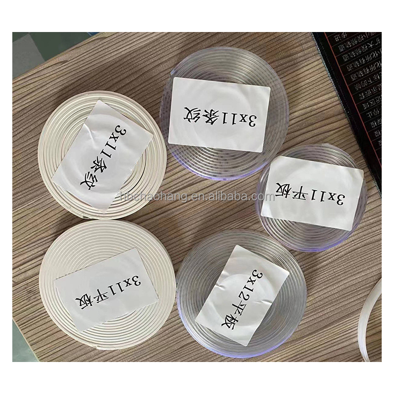 Clear Rubber Profile Silicone Strip For Light Boxes silicone strips 11*3mm flat silicone sealing strips for lightbox