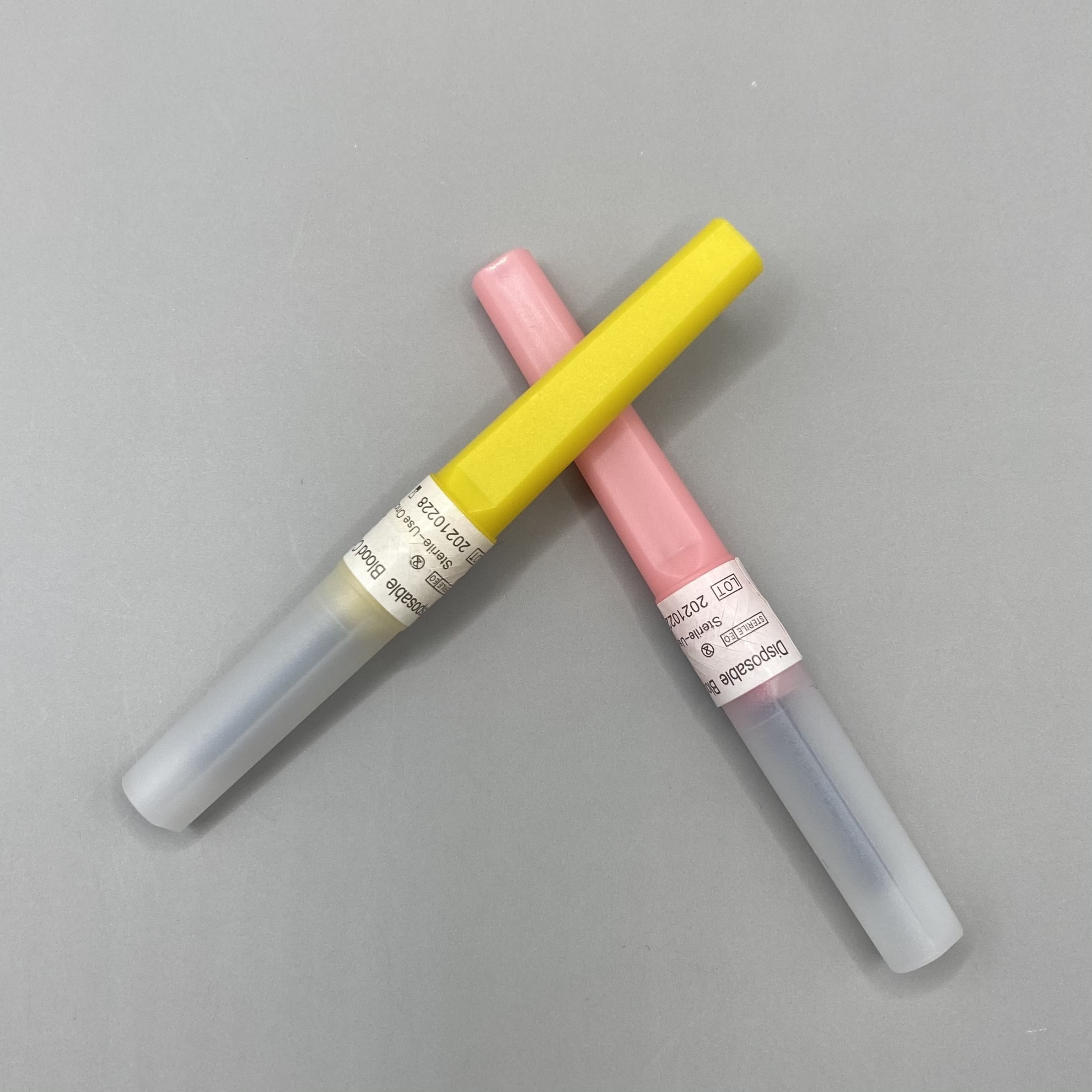 Disposable multi-sample blood collecting needle Flash back blood collection needle