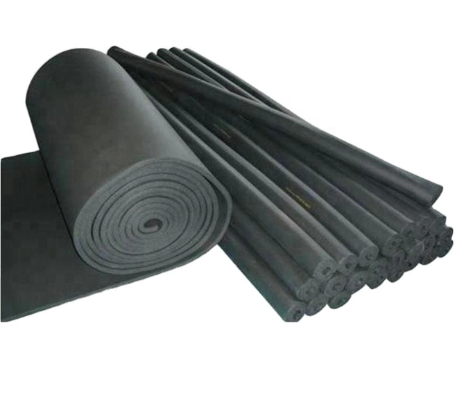 Air Conditioner NBR Rubber Foam Insulation Pipe/Tube/ Hose for Copper Pipe