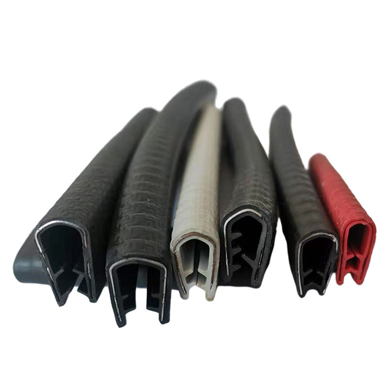 High quality Factory Customizable EPDM rubber seal strip car door edge moulding trim rubber seal strip for car door