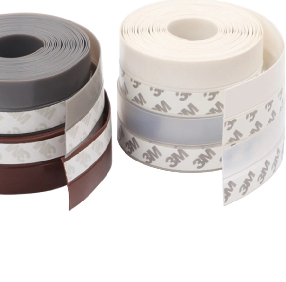 Self-Adhesive Silicone Rubber Wind Weather Strip Window Door Sealing Tape