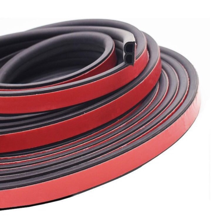 High quality Self-adhesive EPDM car waterproof door and window rubber profiles strip seal Weather Stripping Seal gasket Strip