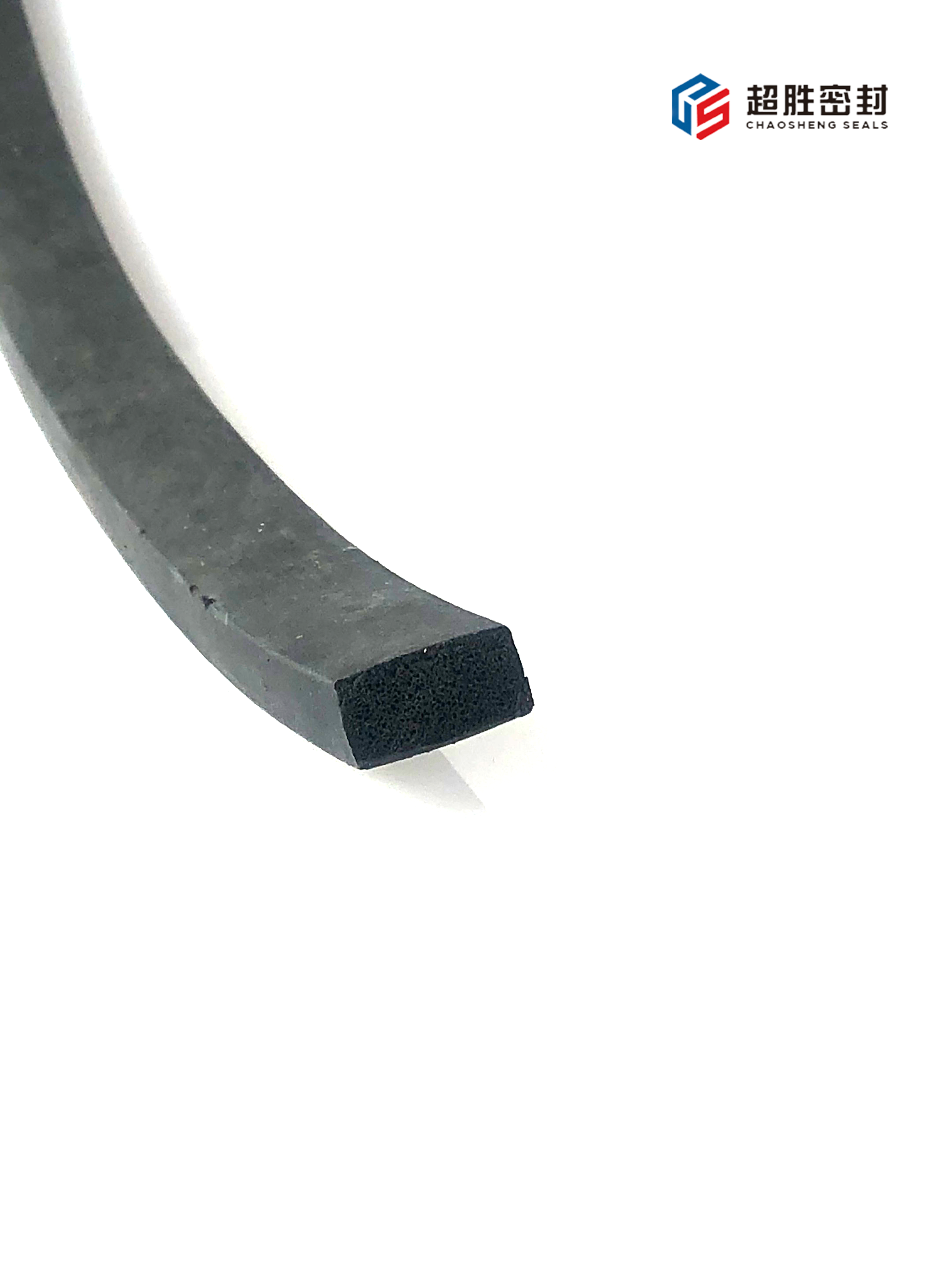 EPDM rubber windproof seal and foam used for door and window adhesive foam sealing strip