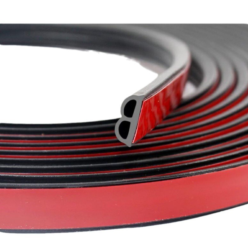 High quality Self-adhesive EPDM car waterproof door and window rubber profiles strip seal Weather Stripping Seal gasket Strip