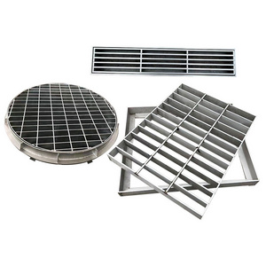 Walking Steel Grating Manufacturers Fiberglass Grating Trench Cover China Trench Drain Grating