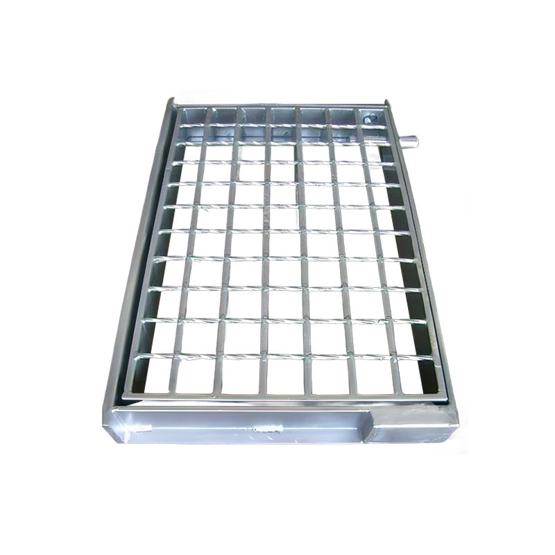 Steel Grating Platform Manufacturer Heavy Duty Grating Trench Cover China Anti-Theft Trench Cover Grating