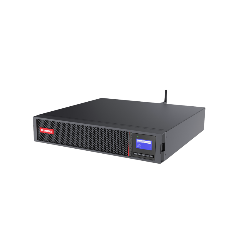 SANTAK PT3000 IoT rack mounted ups power supply back up Online 1kva 2kva 3kva Cloud management UPS for data center