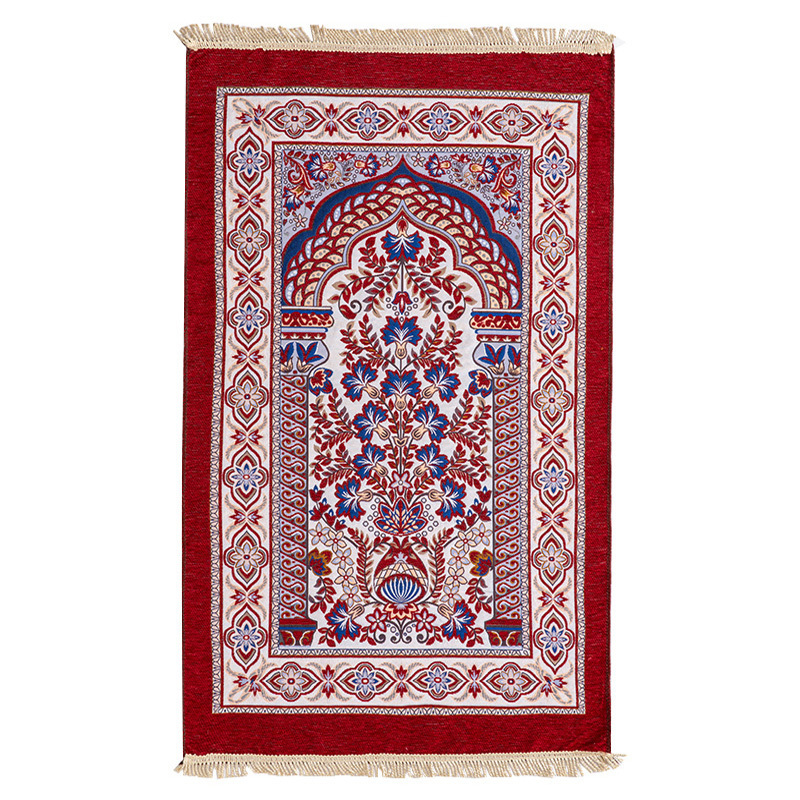 Customized Washable Pilgrimage Carpet Kneeling Mat Ethnic Worship Rug Hui Worship Felt Prayer Floor Mat