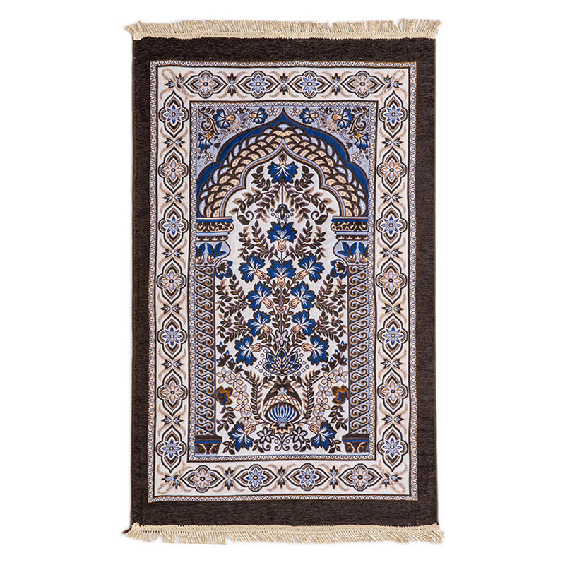 Customized Washable Pilgrimage Carpet Kneeling Mat Ethnic Worship Rug Hui Worship Felt Prayer Floor Mat