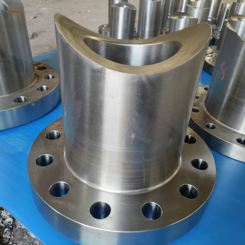 Factory provide ANSI B16.5 Standard Connection flanges Stainless steel pipe long weld neck flange