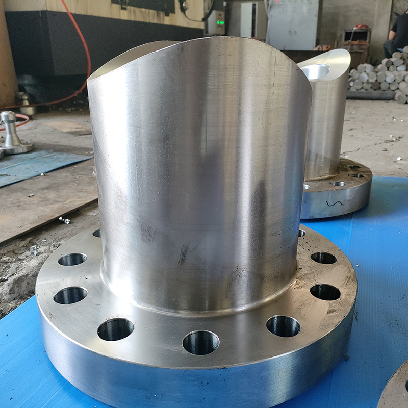 Factory provide ANSI B16.5 Standard Connection flanges Stainless steel pipe long weld neck flange