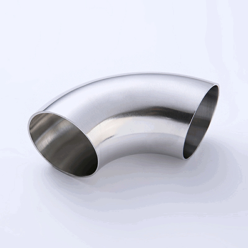 Factory wholesale MS 1.5D Long Radius 45 90 Degree 316L/304 seamless Threaded Stainless Steel  Pipe Fitting Elbow