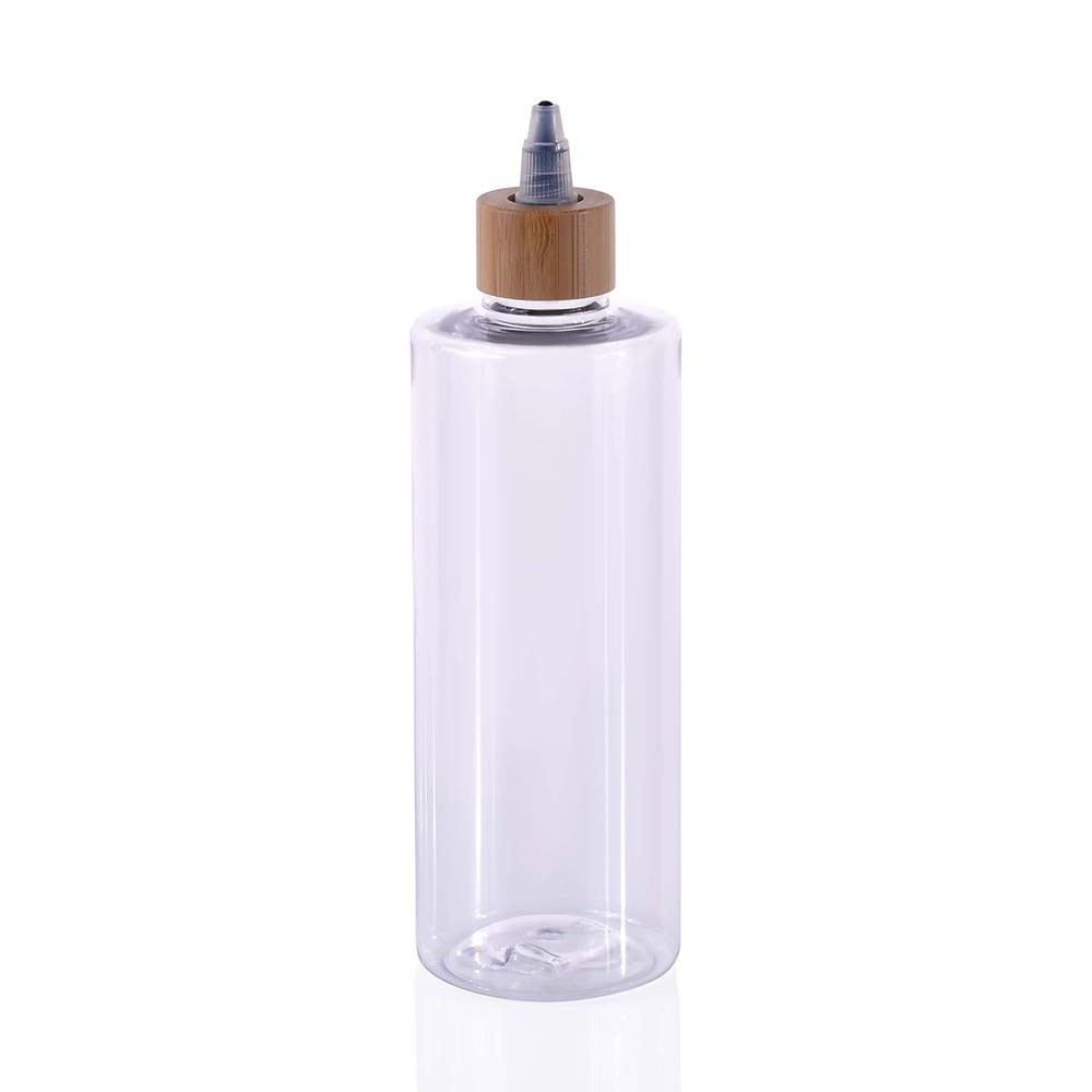 PET packaging bottle 100ml 200ml 250ml empty plastic oil filling glue pigment squeezable bottles