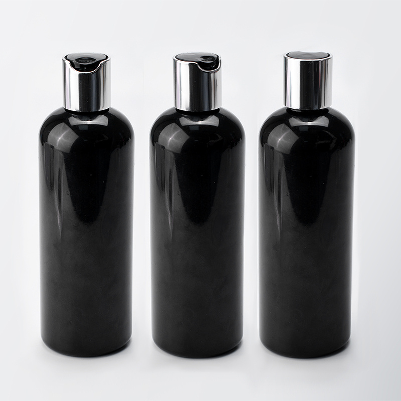 Empty hair conditioner shampoo packaging 150ml 250ml 300ml plastic cosmetic bottle with 24/410 disc top cap