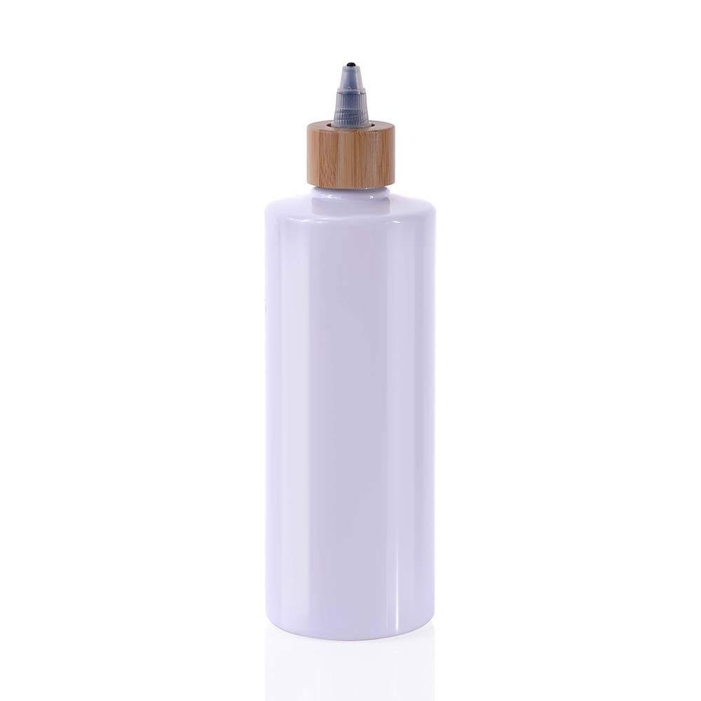 PET packaging bottle 100ml 200ml 250ml empty plastic oil filling glue pigment squeezable bottles