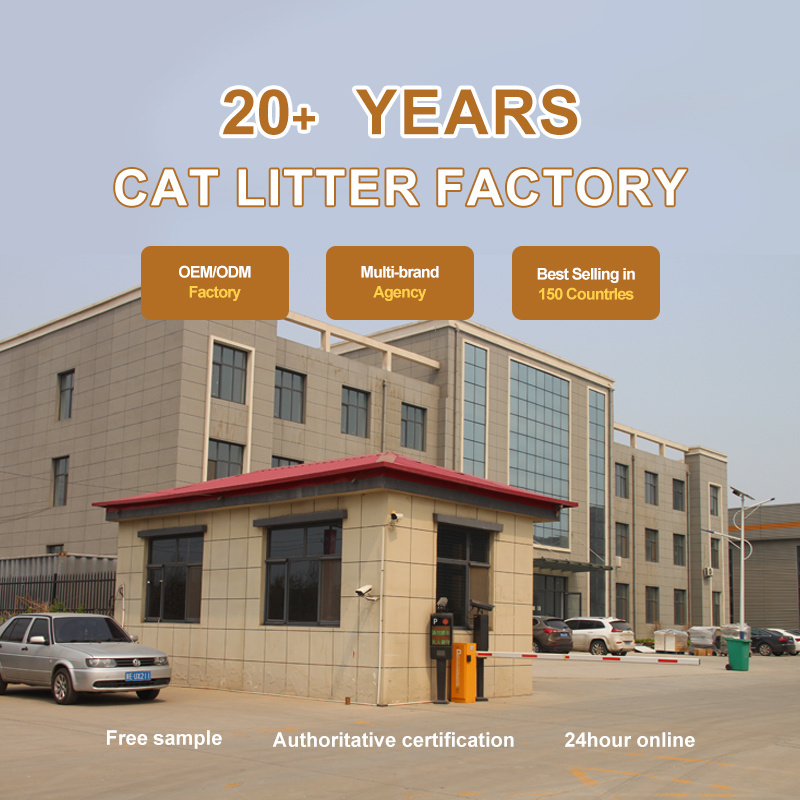 Cat litter manufacturer Odor Control Easy Clean Premium Mixed cat litter sand