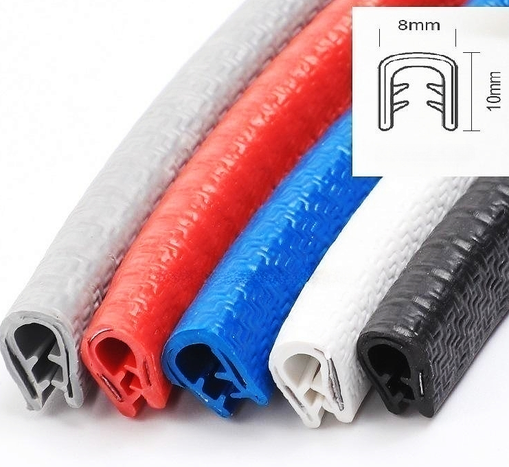 Wholesale U shaped Anti Collision car door rubber seal strip windshield trim sealing